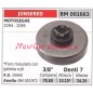 Pignon de moteur de tronçonneuse JONSERED 2094 2095 3/8' dents 7 001663