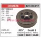 Piñón motor motosierra JONSERED 450 455 510 525 535 .325' dientes 8 010532