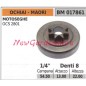 Pignon MAORI moteur tronçonneuse OCS 2801 1/4' dents 8 017861