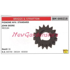 BRIGGS&STRATTON compatible starter motor pinion M83184 000219 | Newgardenstore.eu