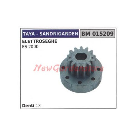 TAYA motor sprocket for ES 2000 electric saw 015209 | Newgardenstore.eu