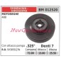 Pignon SHINDAIWA moteur de tronçonneuse 488 .325' dents 7 012520