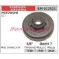 Piñón motor motosierra SHINDAIWA 577 3/8' dientes 7 012521