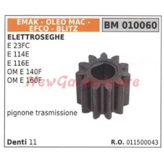 Pignone trasmissione EMAK per elettrosega E 23FC E 114E E 116E 010060 | Newgardenstore.eu
