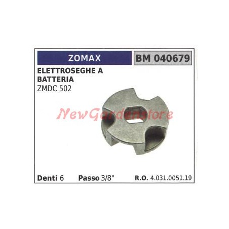 Pignone ZOMAX per elettrosega a batteria ZMDC 502 040679 | Newgardenstore.eu