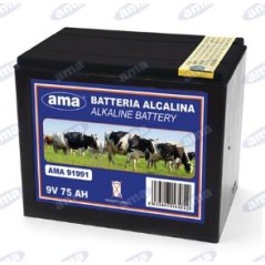 Pila alcalina per recinti elettrici 9V 175Ah 91994 | Newgardenstore.eu