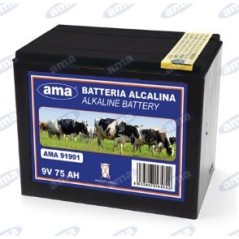 Alkalibatterie für Elektrozaun 9V 75Ah 91991