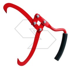 Lifting clamp OREGON, drop forged steel rubber grip handle