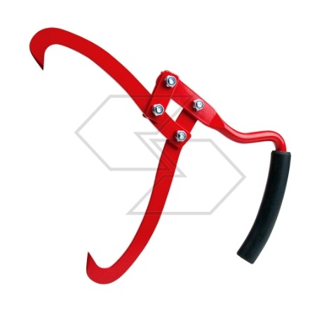 Lifting clamp OREGON, drop forged steel rubber grip handle