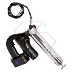18 volt battery-operated grease gun 220V battery charger head with lever | Newgardenstore.eu