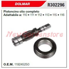 DOLMAR chainsaw oil plunger 110 111 112 113 115 116 R302296 | Newgardenstore.eu