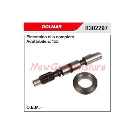 Émbolo de aceite para motosierra DOLMAR 122 R302297 | Newgardenstore.eu