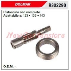 Pistoncino olio DOLMAR motosega 123 133 143 R302298 | Newgardenstore.eu