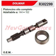 Piston d'huile pour tronçonneuse DOLMAR 144 152 R302299 | Newgardenstore.eu