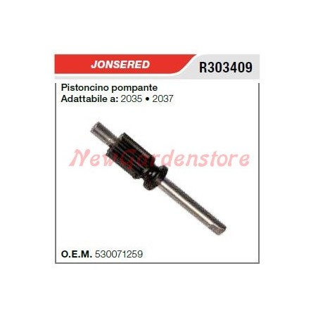 JONSERED piston de pompe à huile de tronçonneuse 2035 2037 R303409 | Newgardenstore.eu