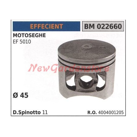 EF 5010 chainsaw piston Ø 45mm EFFECIENT 022660 | Newgardenstore.eu