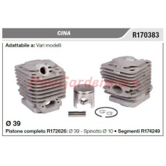 CINA Zylinderkolben verschiedene Modelle R170383 | Newgardenstore.eu