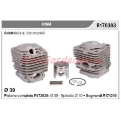 Pistone cilindro CINA vari modelli R170383