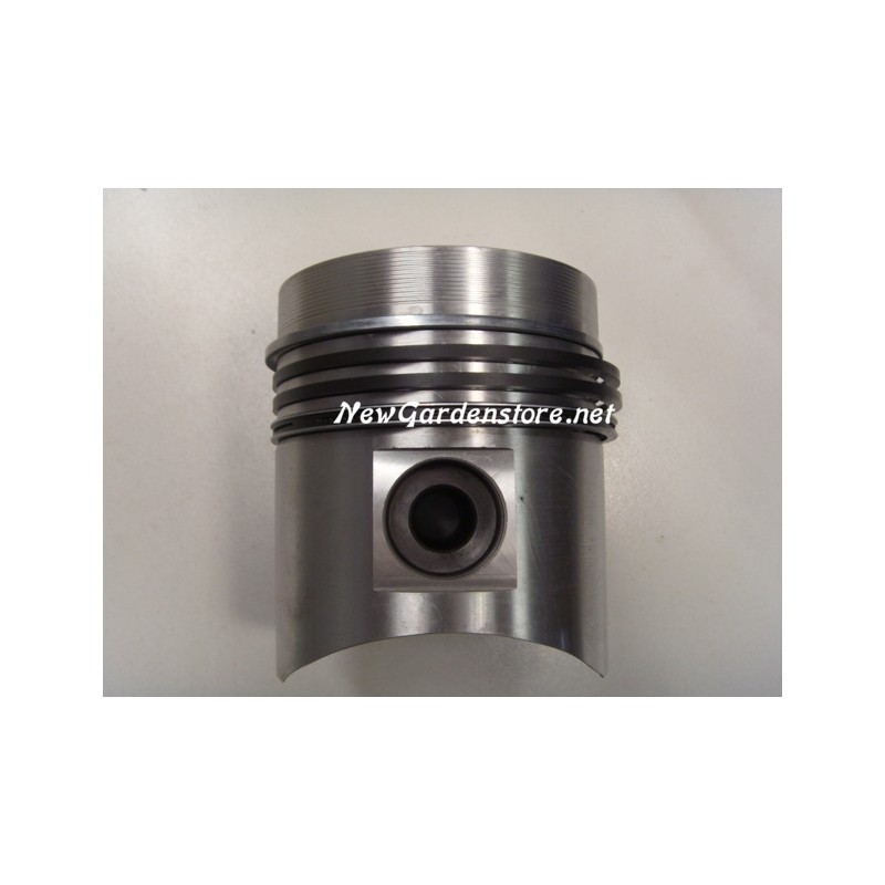 Piston with segments + 1.00 96 mm engine DIESEL LOMBARDINI LDA96 LDA97 4LD640