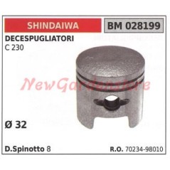 Piston SHINDAIWA avec segments pour débroussailleuse C230 028199