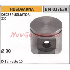 Brush cutter piston 235 Ø 38mm HUSQVARNA 017639 | Newgardenstore.eu