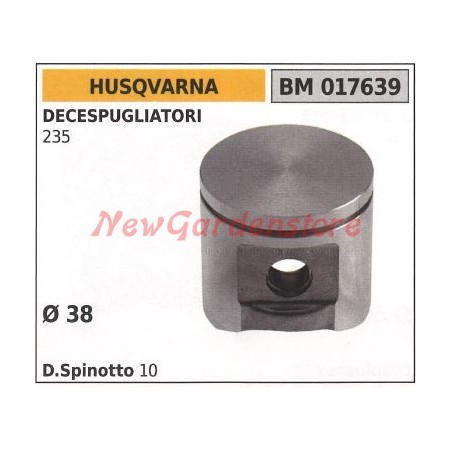 Brush cutter piston 235 Ø 38mm HUSQVARNA 017639 | Newgardenstore.eu