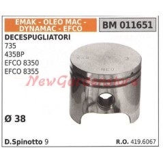 Brushcutter piston 735 435 BP EFCO 8350 EFCO 8355 Ø 38 mm EMAK original | Newgardenstore.eu
