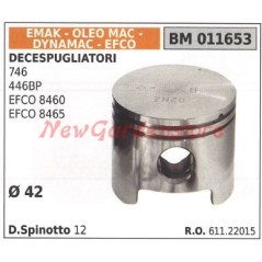 Piston de débroussailleuse 746 446BP EFCO 8460 EFCO 8465 Ø  42 mm EMAK 011653