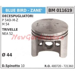 Brushcutter piston P 540i - M - Z M 54 BLUEBIRD Ø  44 mm 011619