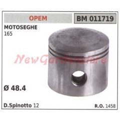 Piston de tronçonneuse OPEM segments et sseeger 165 011719 | Newgardenstore.eu