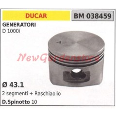 Generator piston D 1000i Ø 43.1 mm DUCAR 038459 | Newgardenstore.eu