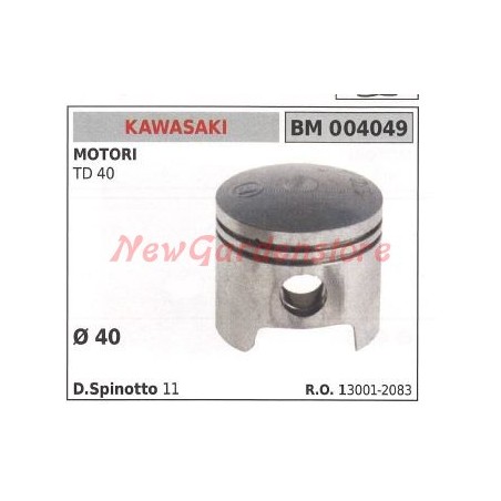 KAWASAKI brushcutter piston TD 40 004049 | Newgardenstore.eu