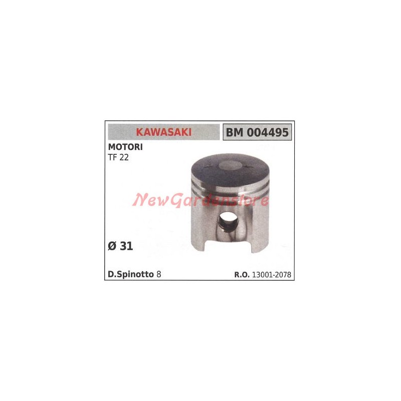 Piston de débroussailleuse KAWASAKI TF 22 004495 13001-2078