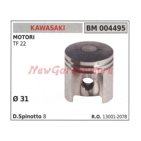 KAWASAKI brushcutter piston TF 22 004495 13001-2078 | Newgardenstore.eu