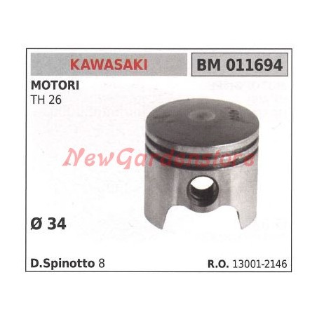 KAWASAKI brushcutter TH26 piston 011694