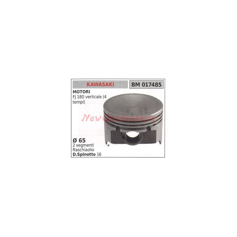 Piston KAWASAKI tondeuse à gazon FJ 180 verticale 4 temps 017485