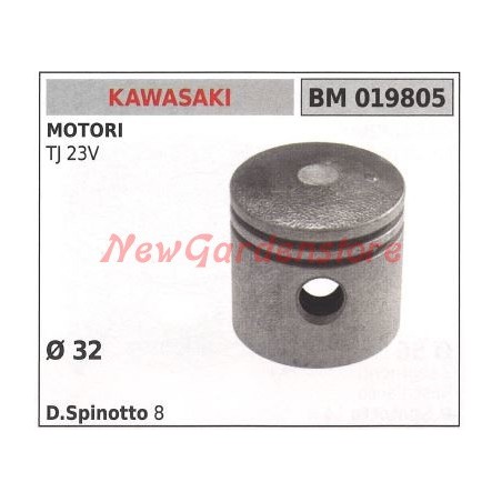 KAWASAKI piston pour taille-haie TJ23V 019805 | Newgardenstore.eu