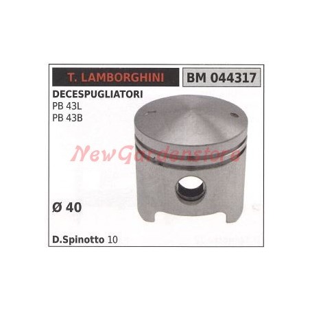 Piston de débroussailleuse LAMBORGHINI PB 43L 43B 044317 | Newgardenstore.eu