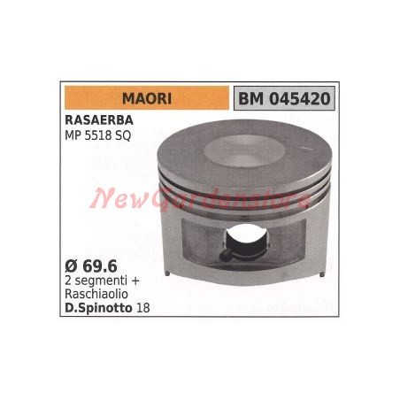 MAORI lawn mower mower piston MP 5518 SQ 045420 | Newgardenstore.eu