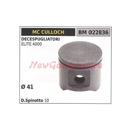 MCCULLOCH ELITE 4000 piston débroussailleuse 022836 | Newgardenstore.eu