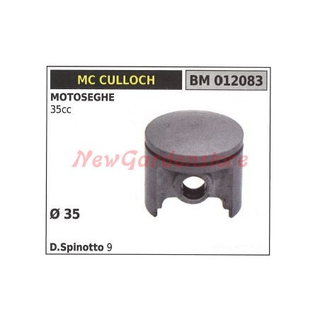 MCCULLOCH piston pour tronçonneuse 35cc 012083 | Newgardenstore.eu