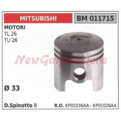 MITSUBISHI Mähkolben TL26 TU26 011715 | Newgardenstore.eu