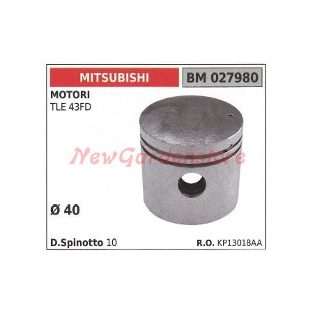 MITSUBISHI Abschneiderkolben TLE 43FD 027980 | Newgardenstore.eu