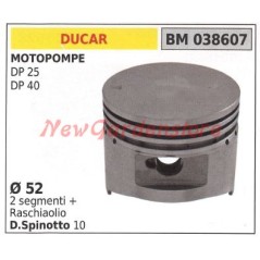 Pistón motobomba DP 25 DP 40 Ø 52 mm DUCAR 038607 | Newgardenstore.eu