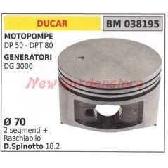 Émbolo bomba DP 50 generador DG 3000 Ø 70 mm DUCAR 038195 | Newgardenstore.eu