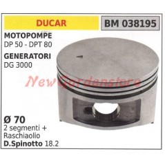 Pump plunger DP 50 generator DG 3000 Ø 70 mm DUCAR 038195 | Newgardenstore.eu