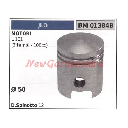 L 101 2-stroke 100cc engine piston Ø 50mm JLO 013848 | Newgardenstore.eu