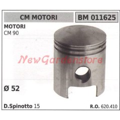 Piston de moteur de tondeuse CM 90 Ø  52mm CM ENGINES 011625