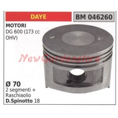 Émbolo motor cortacésped DG 600 Ø  70mm DAYE 046260