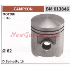 Lawn mower motor piston Ø 62mm CAMPEON 013846 | Newgardenstore.eu